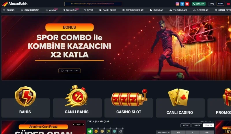 Alman Bahis ekran görüntüsü