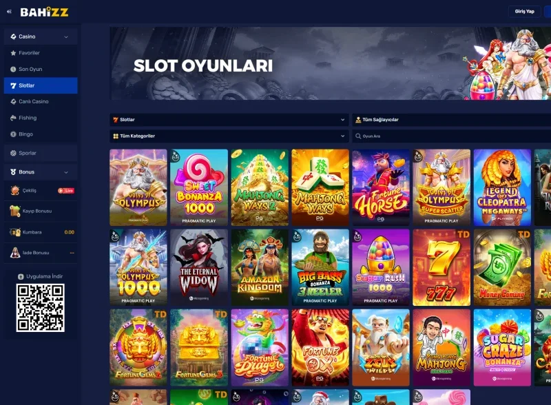 Bahizz ekran görüntüsü