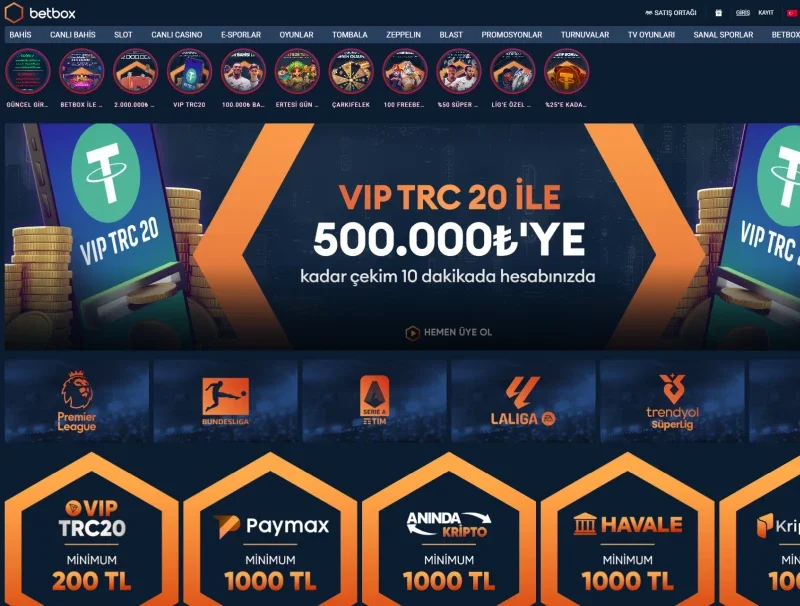Betbox ekran görüntüsü