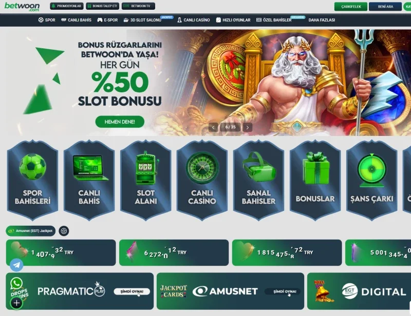 Betwoon ekran görüntüsü