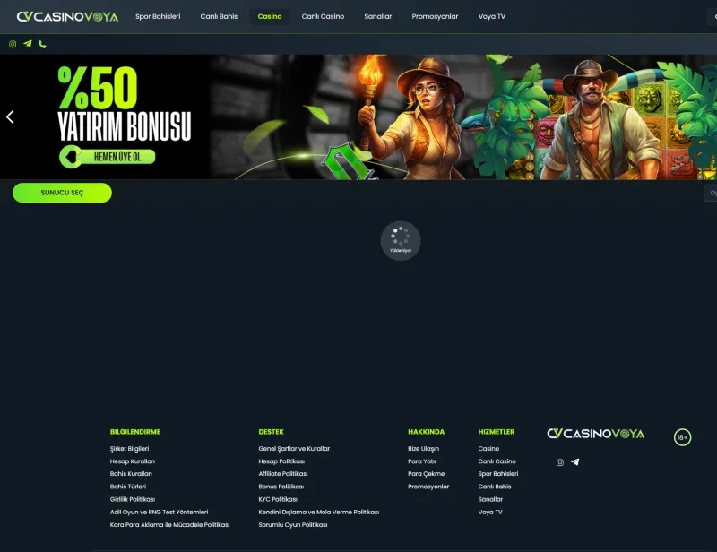 Casino Voya ekran görüntüsü