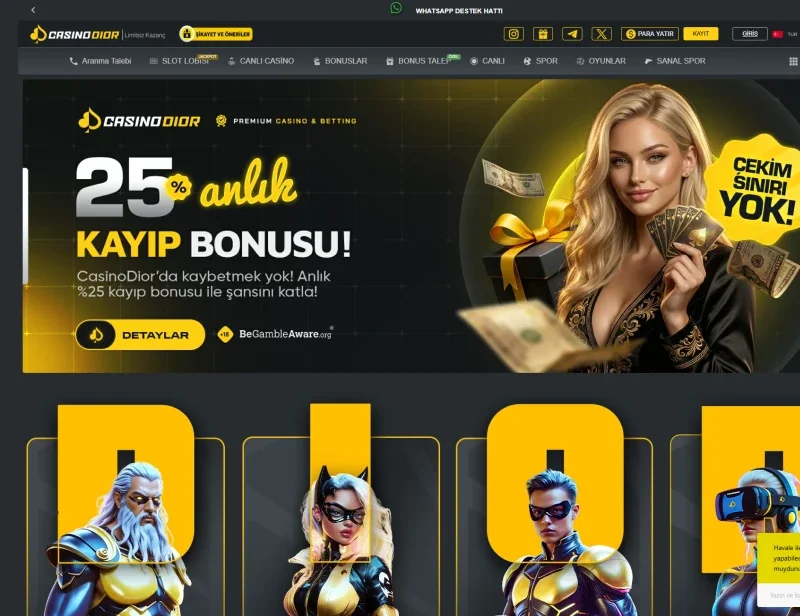 Casinodior ekran görüntüsü