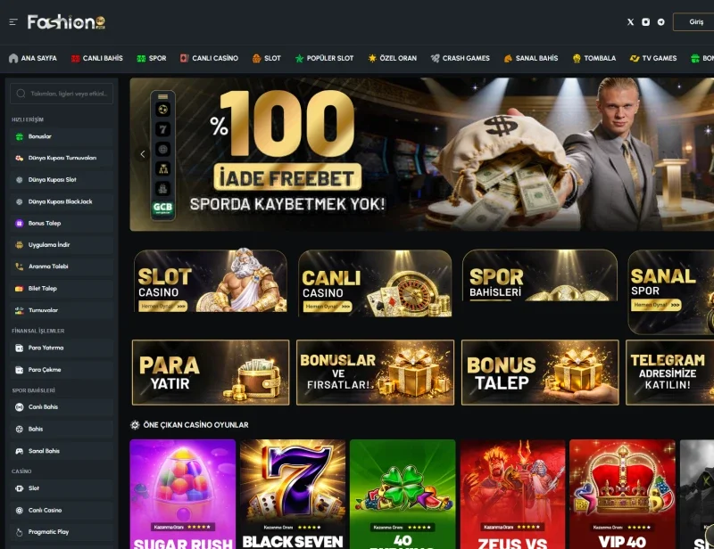 Fashionbet ekran görüntüsü