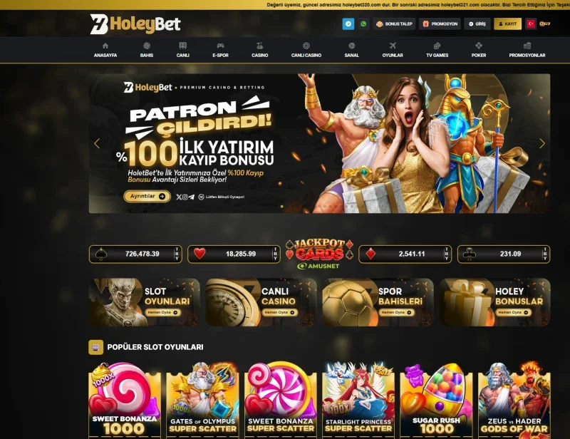 Holeybet ekran görüntüsü