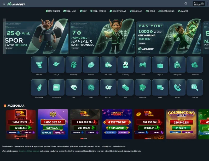 Hugobet ekran görüntüsü