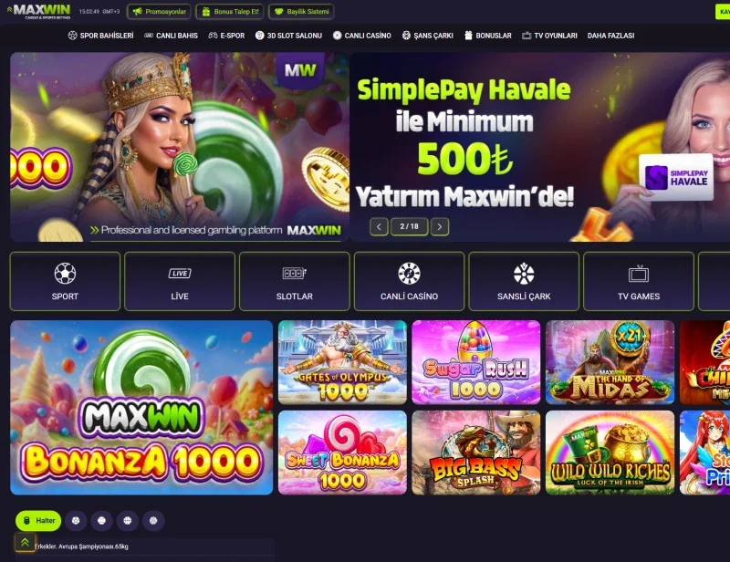Maxwin ekran görüntüsü