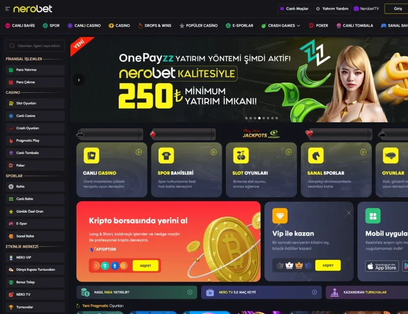 Nerobet ekran görüntüsü