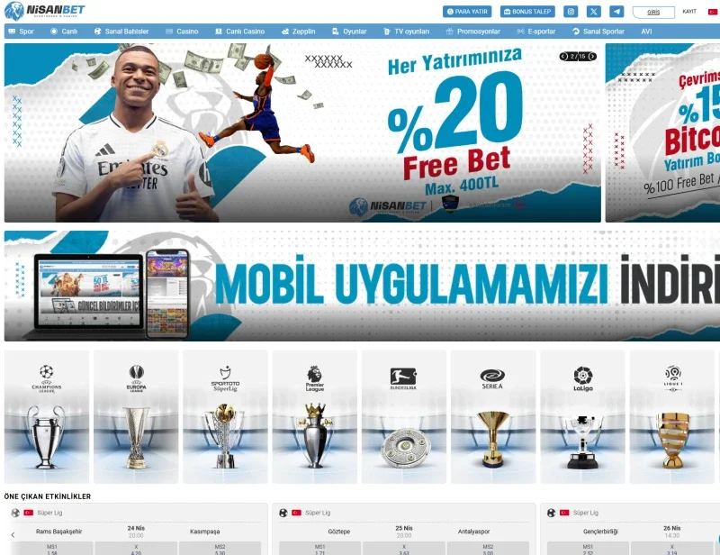 Nisanbet ekran görüntüsü