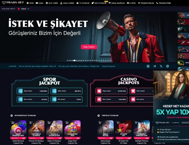 Pradabet ekran görüntüsü