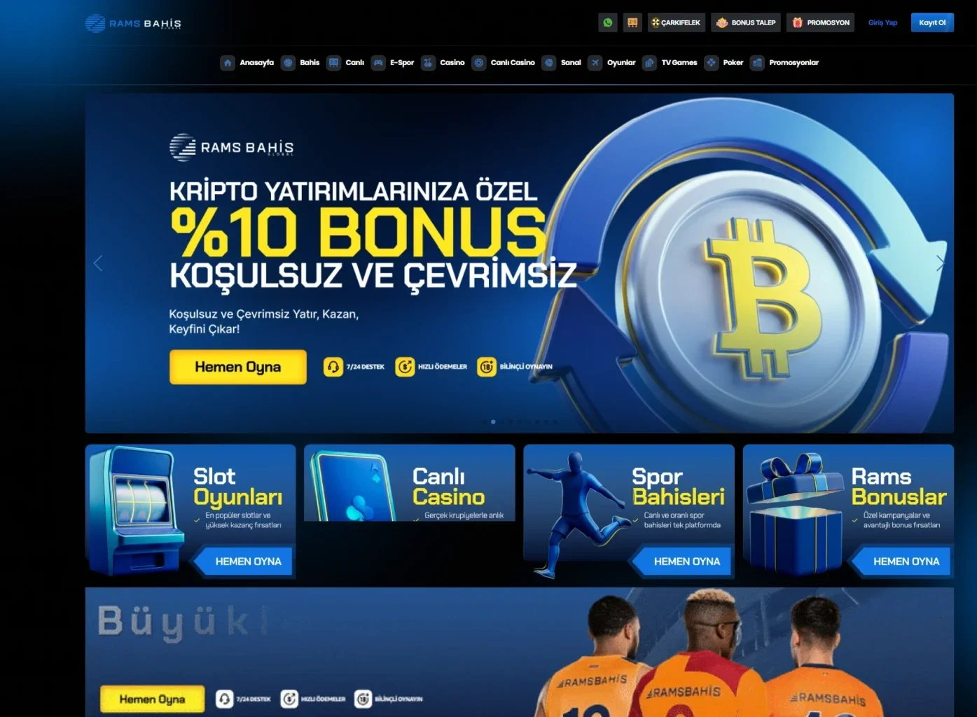 Rams Bahis ekran görüntüsü