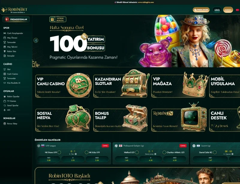 Robinbet ekran görüntüsü