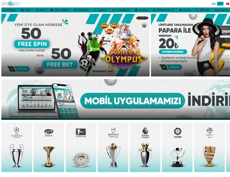 Siyahbet ekran görüntüsü