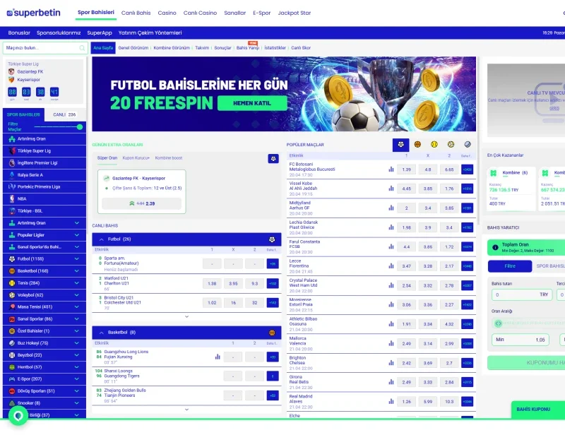 Superbetin ekran görüntüsü