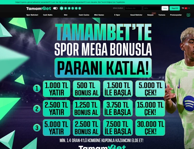 Tamambet ekran görüntüsü