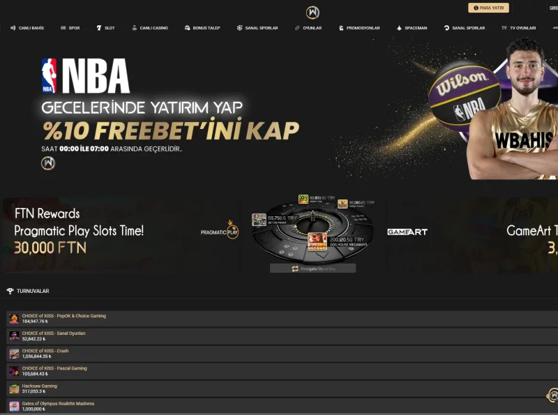 Wbahis ekran görüntüsü