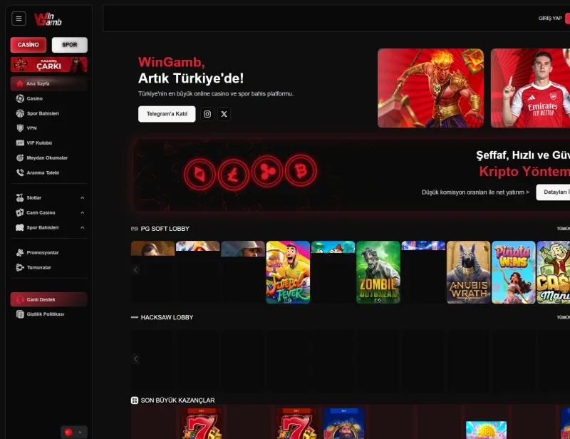 Wingamb ekran görüntüsü