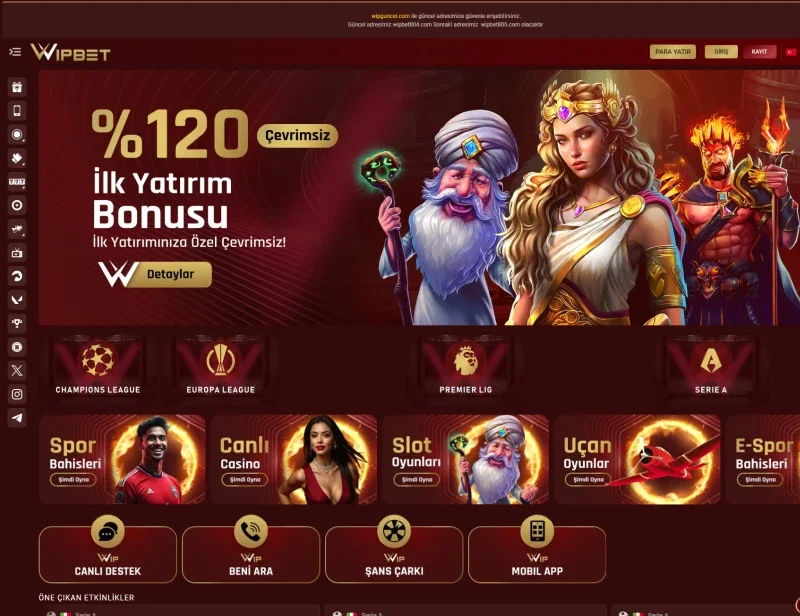 Wipbet ekran görüntüsü