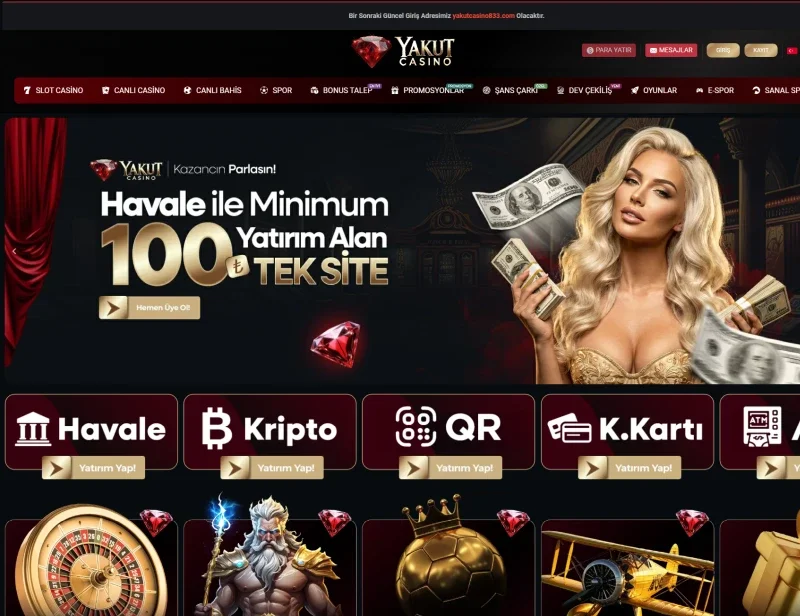 Yakut Casino ekran görüntüsü