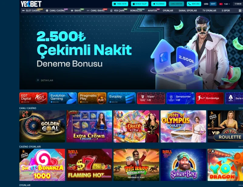 Yekbet ekran görüntüsü
